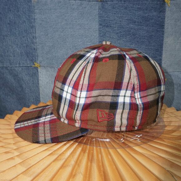 7 3/8 - Vintage y2k Grail new era x billabong plaid surf hat - Picture 3 of 7